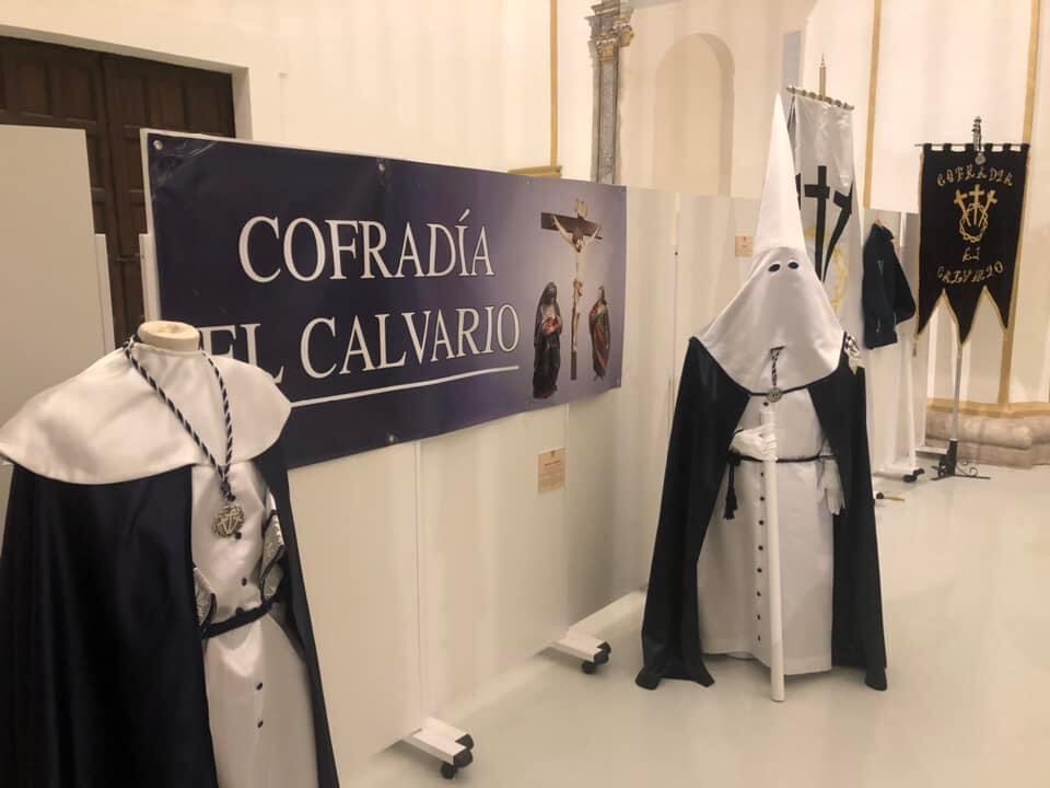 Exposición de la cofradía del Calvario que se puede visitar estos días