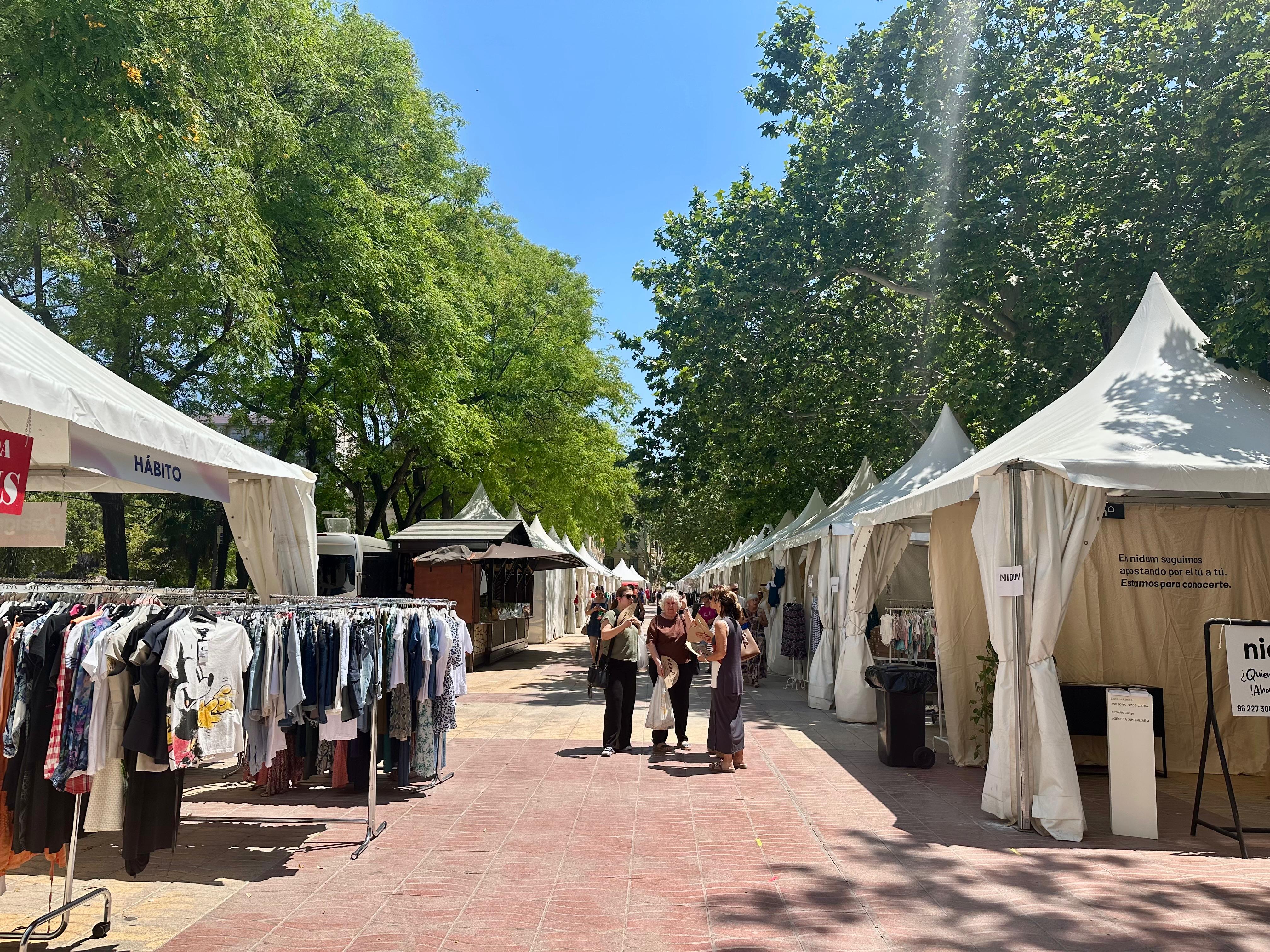 Feria Comercial de Xàtiva (Foto Radio Xàtiva SER)