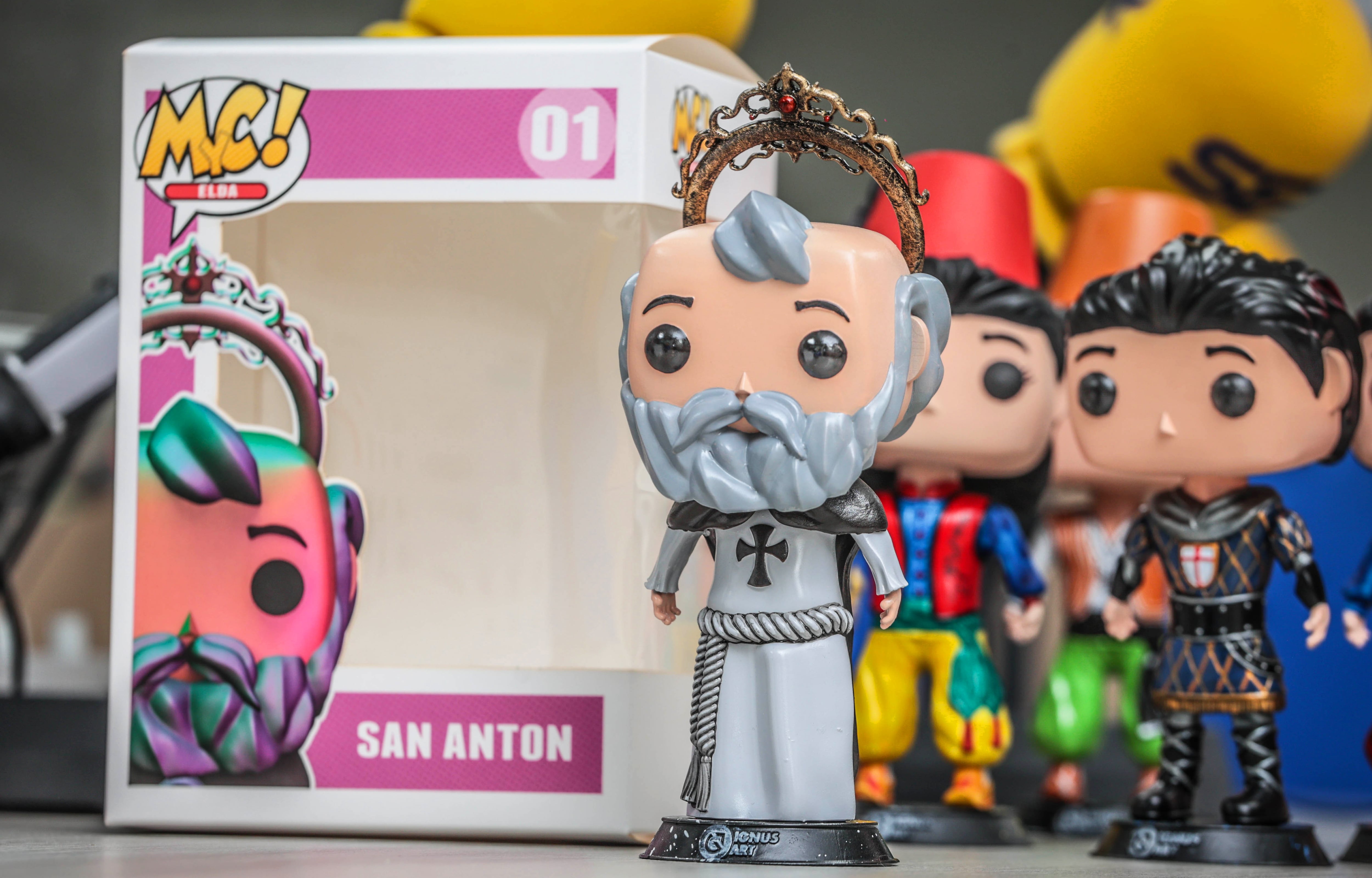 Funko de San Antón, patrón de los Moros y Cristianos