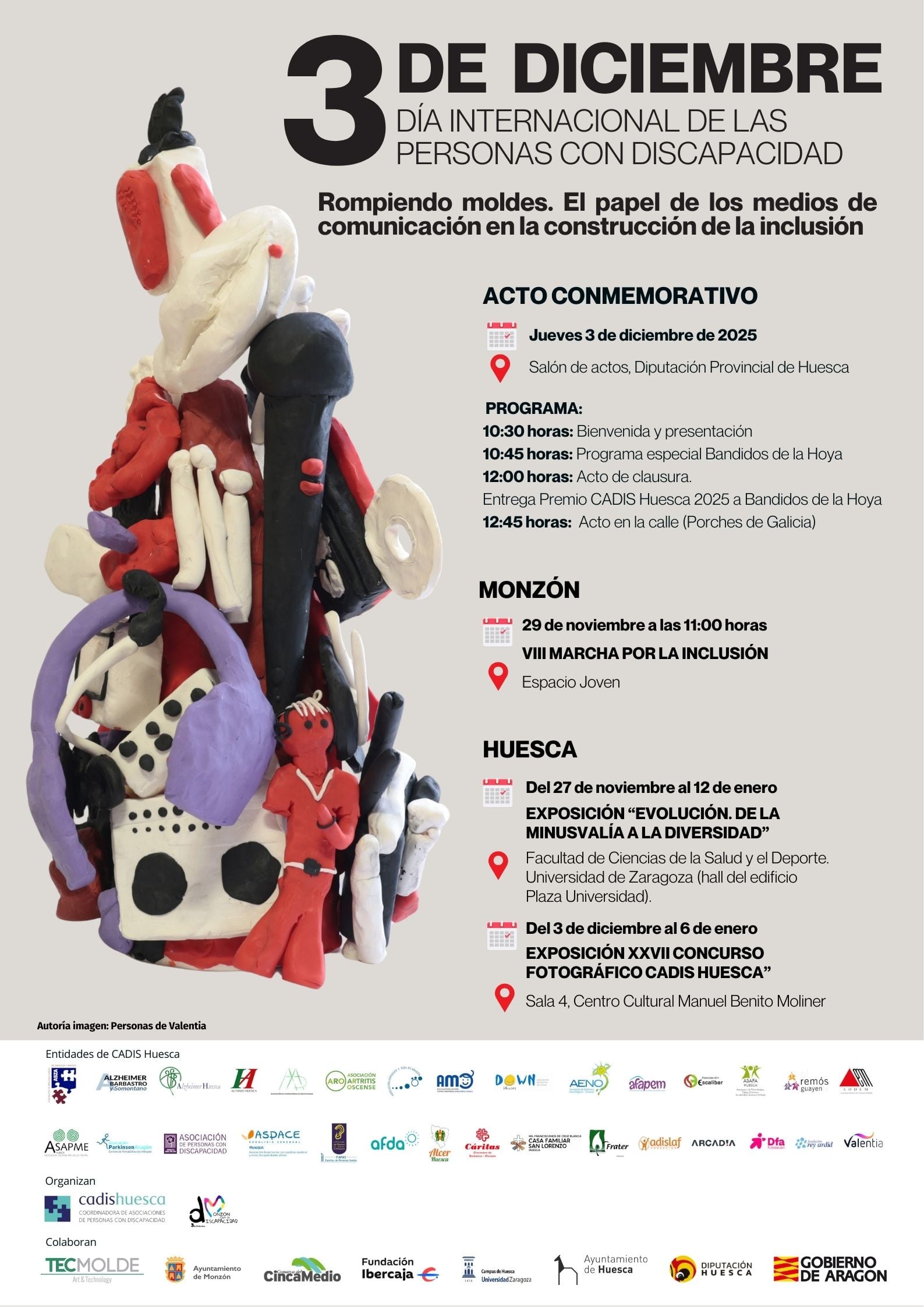 Cartel del Día de la Discapacidad