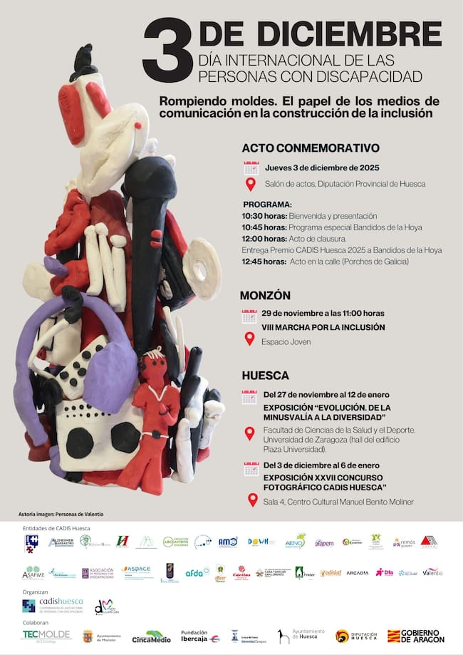 Cartel del Día de la Discapacidad