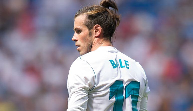 Gareth Bale, durante el último encuentro liguero ante el Levante