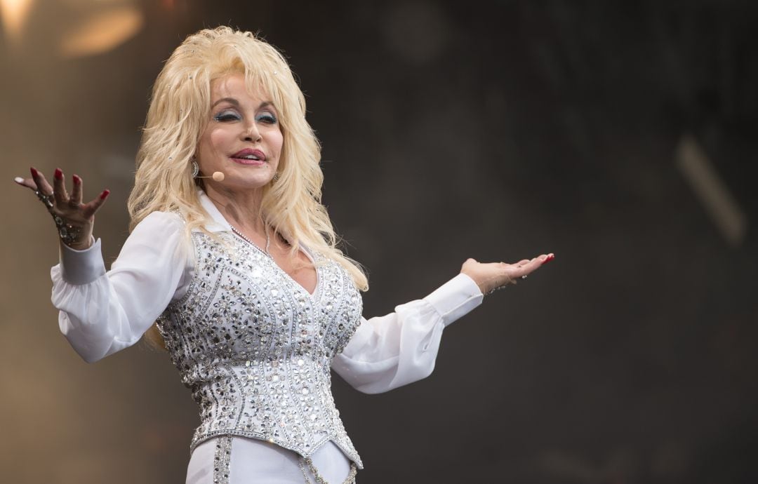 Imagen de archivo de Dolly Parton en Glastombury 2014