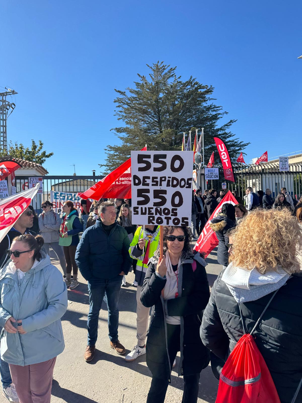 Segunda jornada de huelga en Mahle Motilla del Palancar