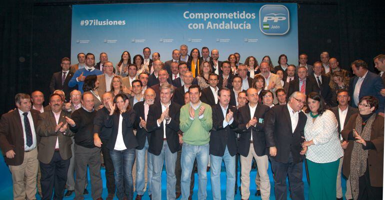 Convención provincial del PP de Jaén cuando José Enrique Fernández de Moya ocupaba el cargo de presidente provincial.