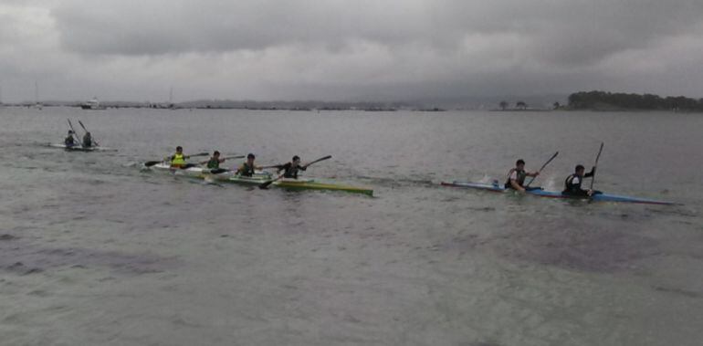 El Club Fluvial de Allariz,conseguía el puesto 16 en el Grove, en K2 con los cadetes, Agustín Segura y Javier Rodríguez.