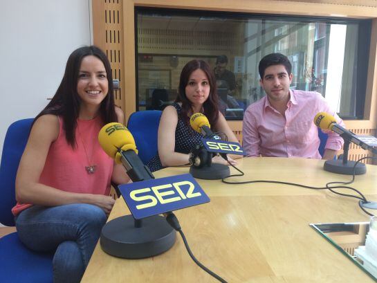 Anna Gil Wittke, Alicia Gavilan y Clemente Casado