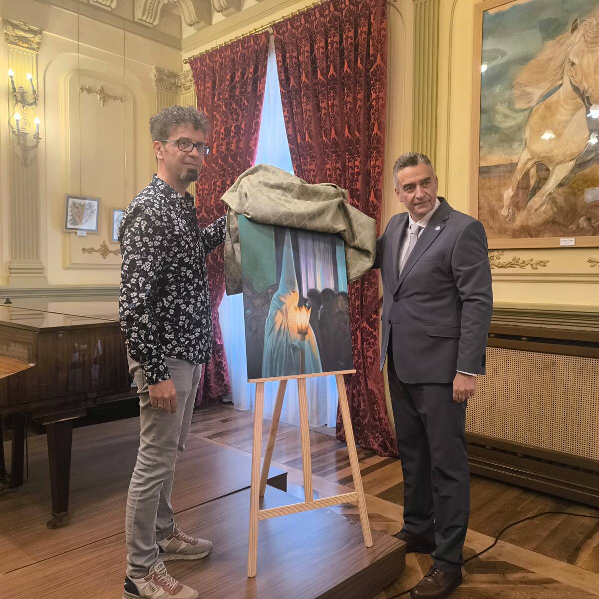 'Introspección' de Santiago Lorenzo, imagen de la Semana Santa de 2026 de Palencia