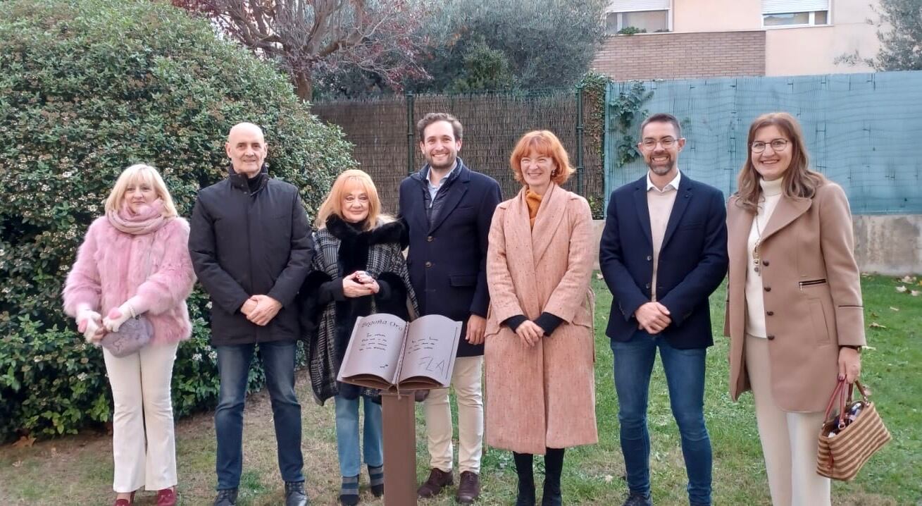 El Paseo de las Letras Aragonesas ha sumado nuevos monolitos en esta nueva edición de la FLA