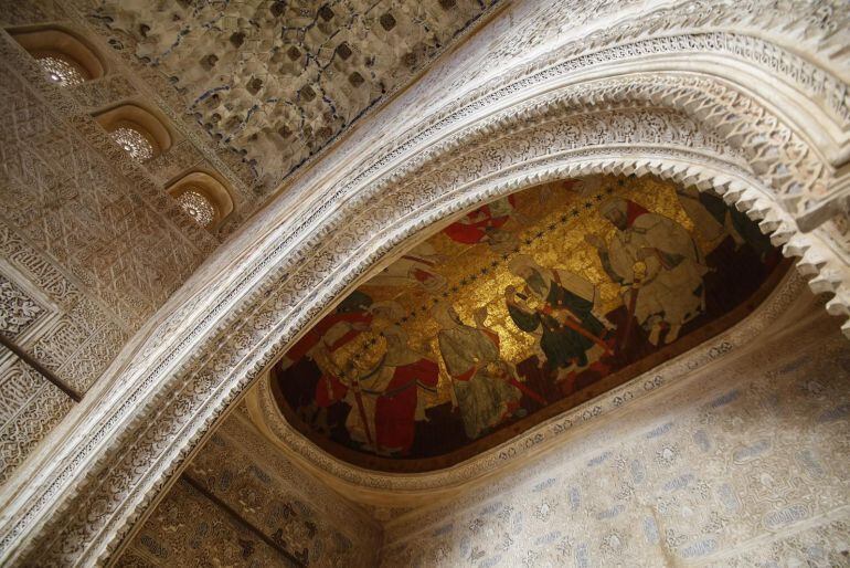 Restauración de la Sala de los Reyes en el Palacio de los Leones