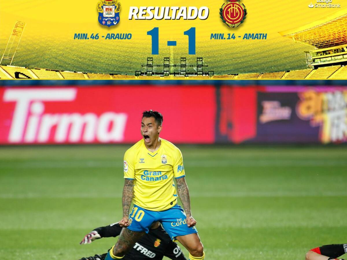 1-1. Las Palmas y Mallorca se quedan a medias