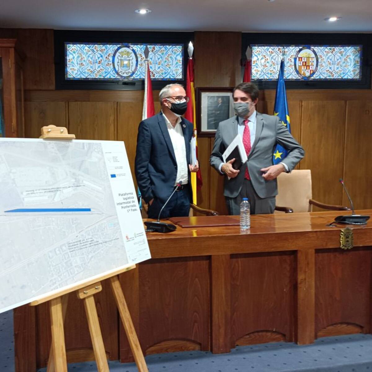 Europa selecciona la primera actuación en Ponferrada para el Corredor Atlántico