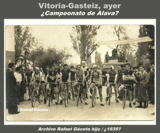 CARRERA CICLISTA AÑOS 30