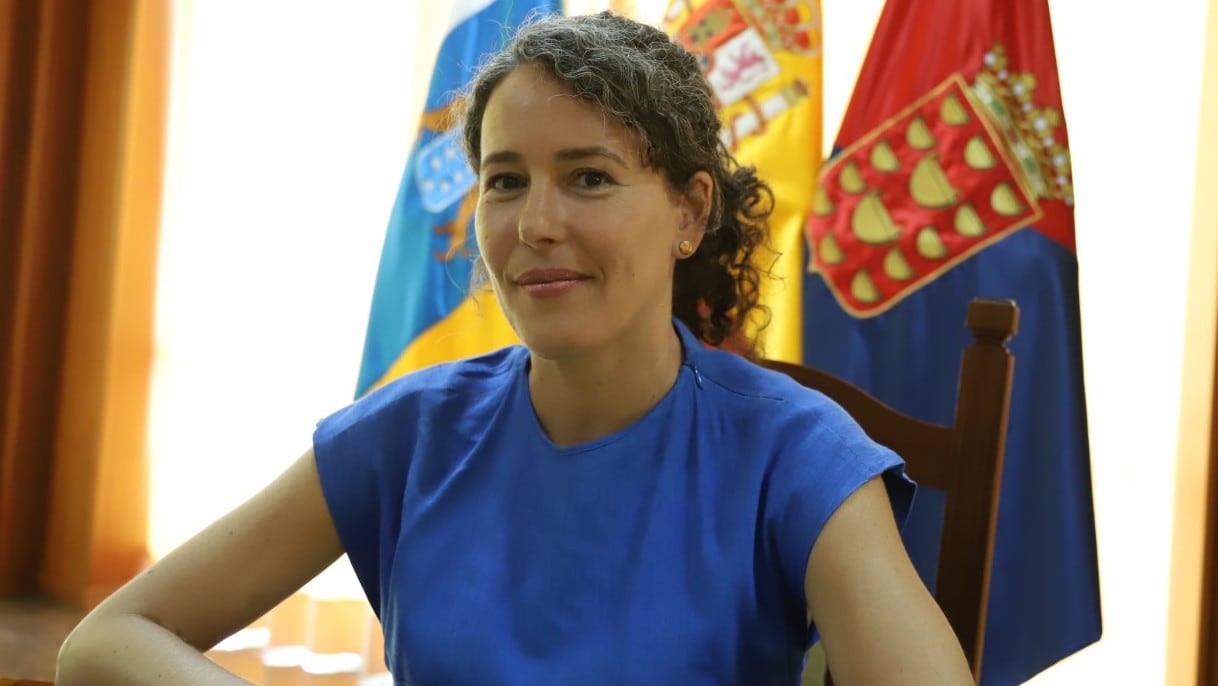 Ariagona González, portavoz del PSOE en el Cabildo de Lanzarote.