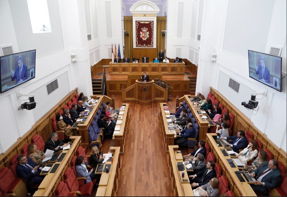 Salón de Plenos de las Cortes de Castilla-La Mancha