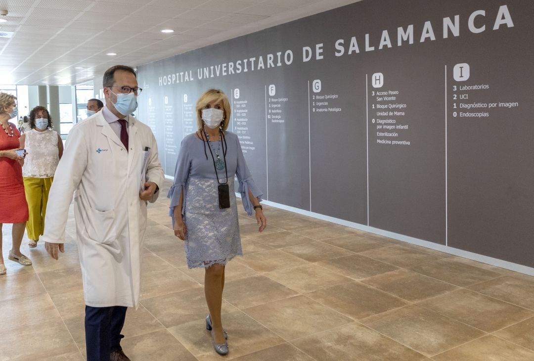 Verónica Casado, consejera de Sanidad