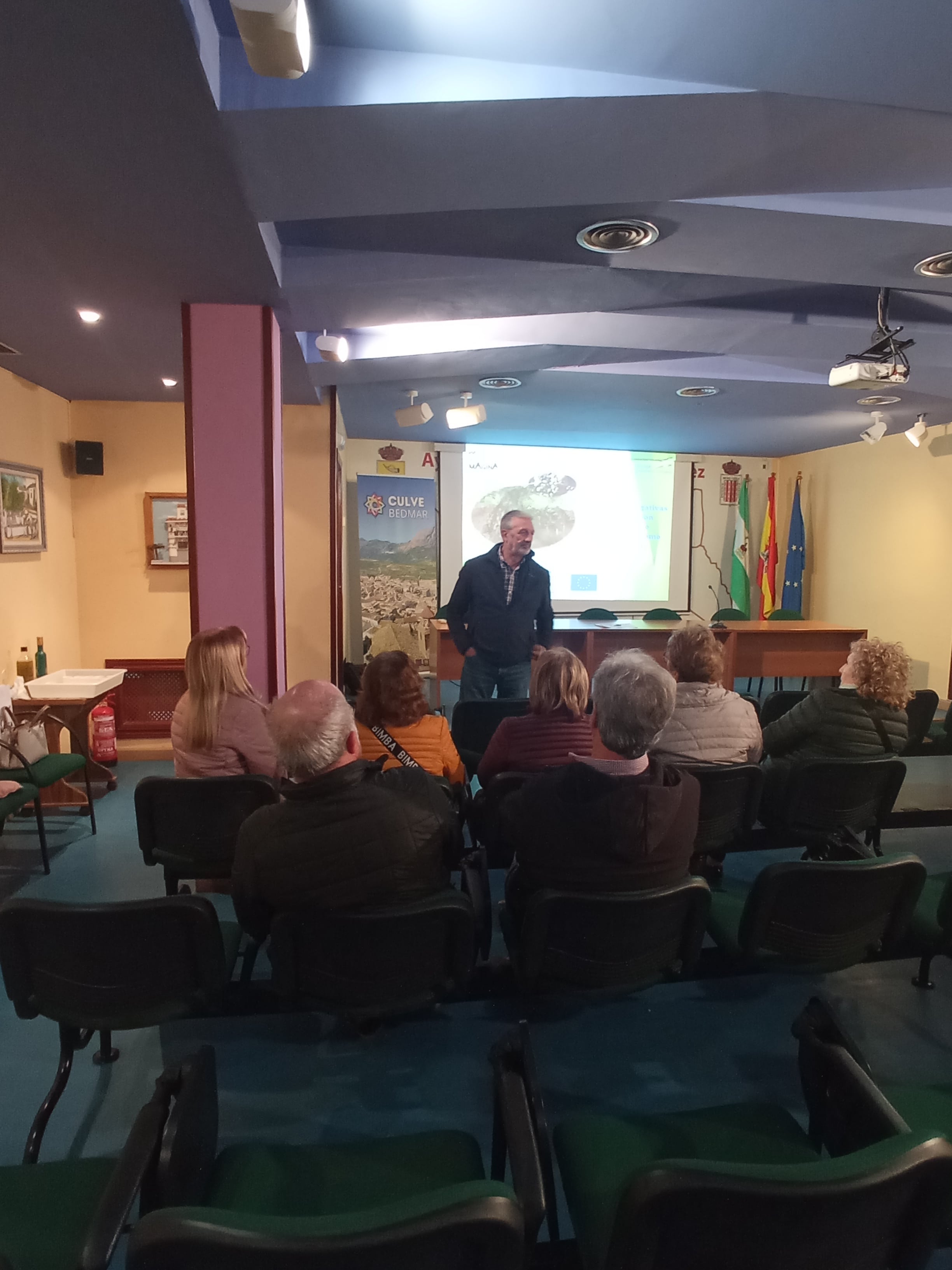 Charla realizada en el Centro Cultural García Lorca de Bedmar