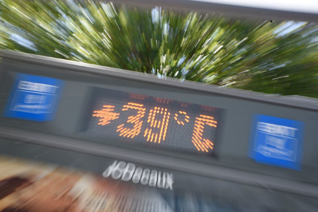 Temperaturas, calor, verano, termómetro