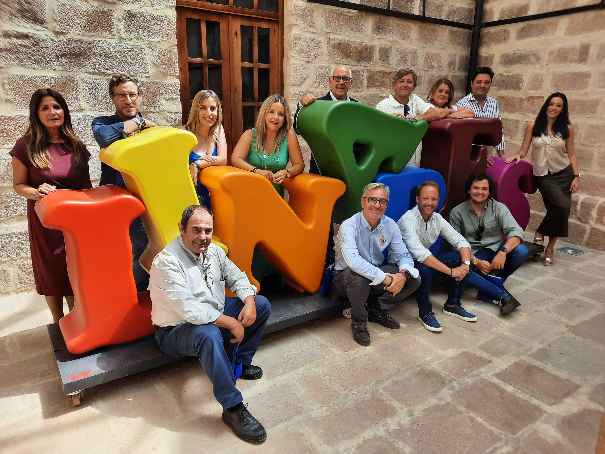 Visita del Partido Popular de Jaén a la ciudad de Linares.