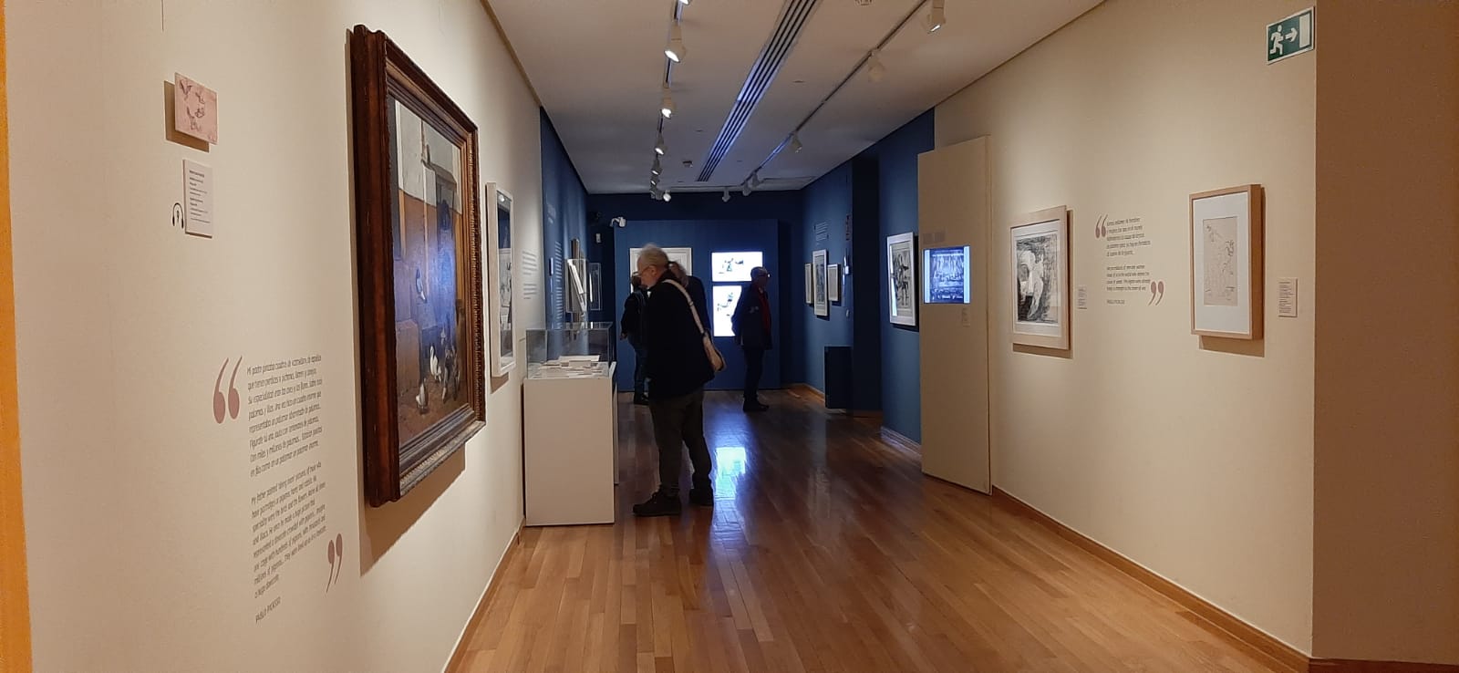 Sala de la Casa Natal de Picasso en Málaga