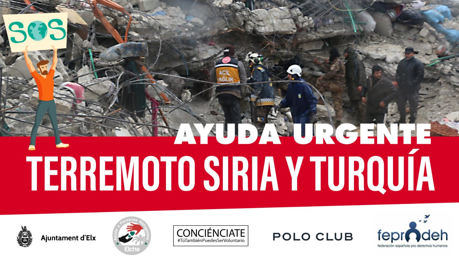 Ayuda humanitaria a Siria, Elche