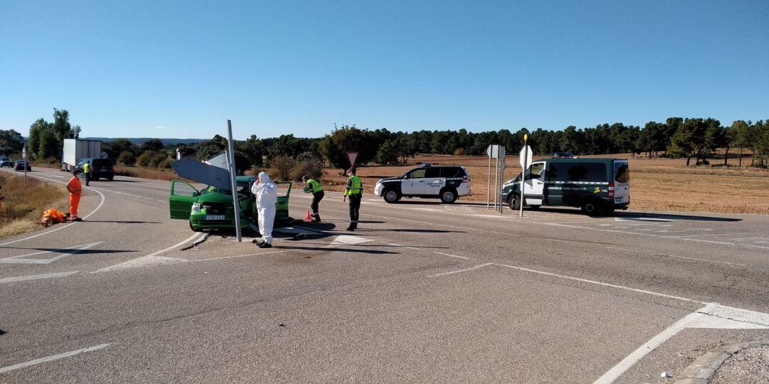 Accidente en Berlanga de Duero, Soria