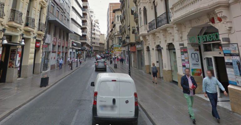 La calle Tesifonte Gallego está hoy ocupada