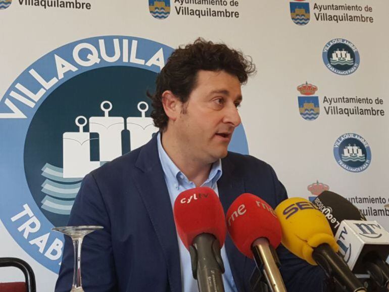 El alcalde de Villaquilambre, el popular Manuel García