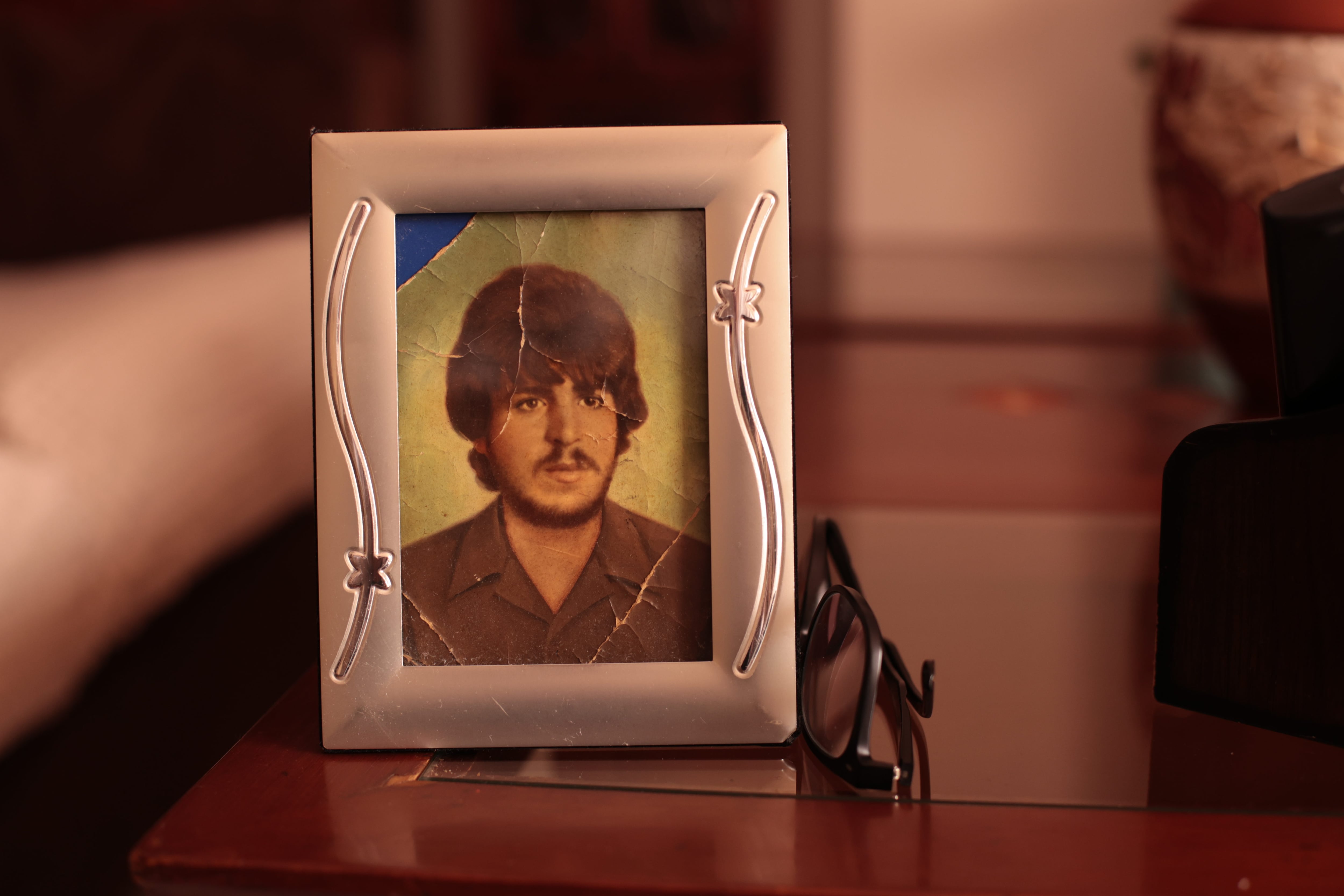 Retrato de Manuel José García Caparrós, que murió de un disparo de la policía en una manifestación en 1977 en Málaga.