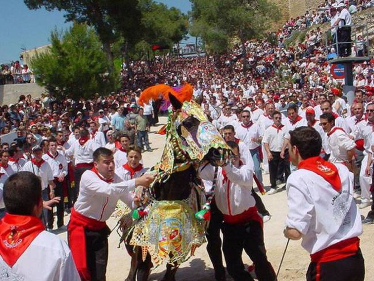 Foto de archivo de Los Caballos del Vino