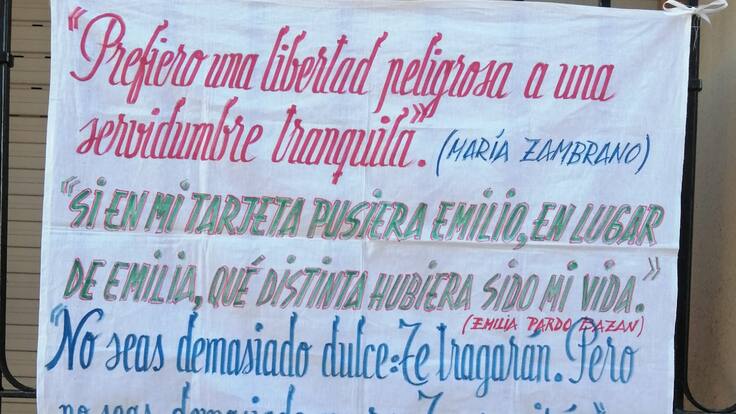 Eliseo Gozalo habla de la iniciativa del Día del Libro en Olombrada