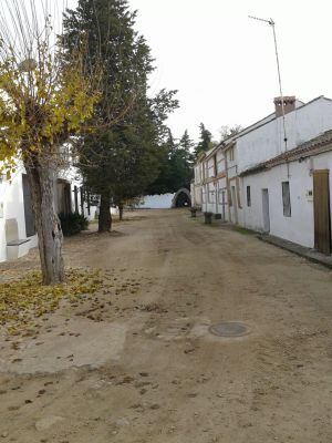 Una de las calles de Illán de Vacas