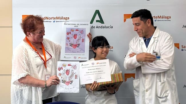 III Certamen de Dibujo sobre la Donación de Órganos y Tejidos del Área Sanitaria Norte de Málaga