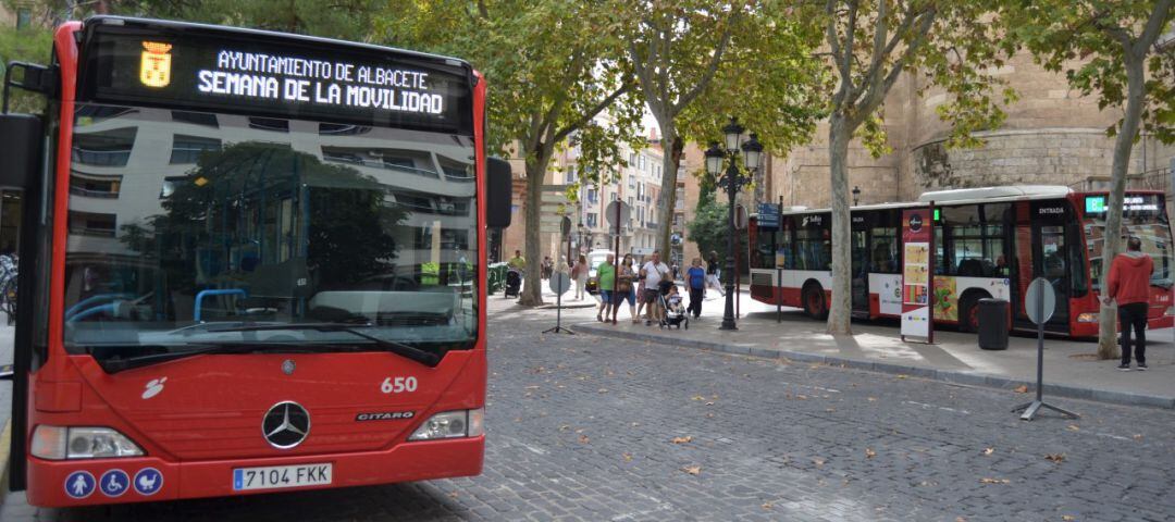 Imagen de archivo de un autobús municipal