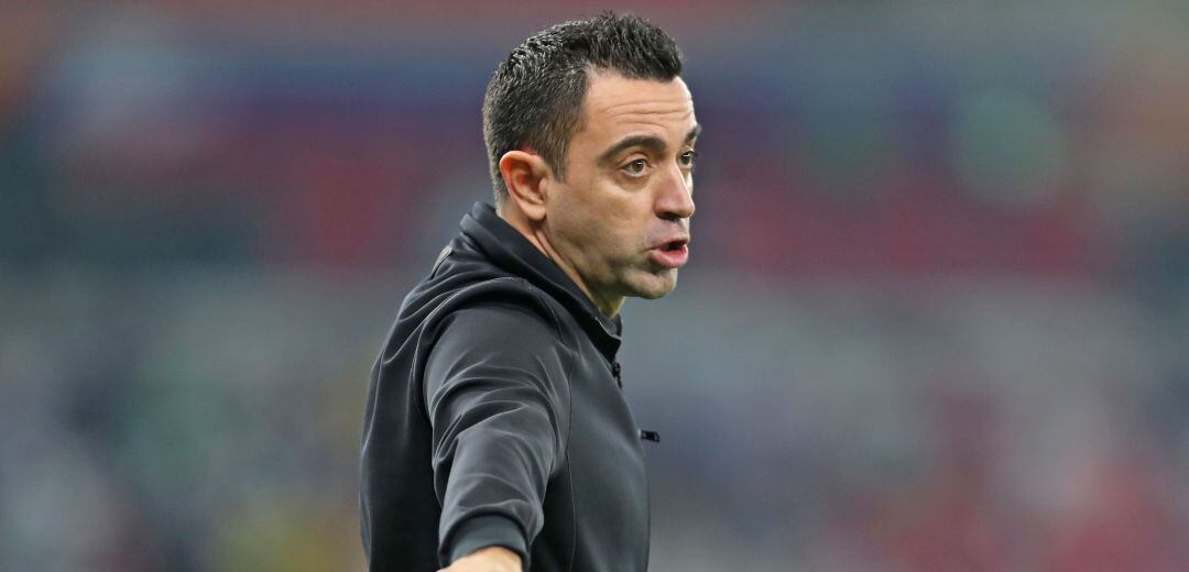 Xavi Hernández, durante un partido del Al-Sadd