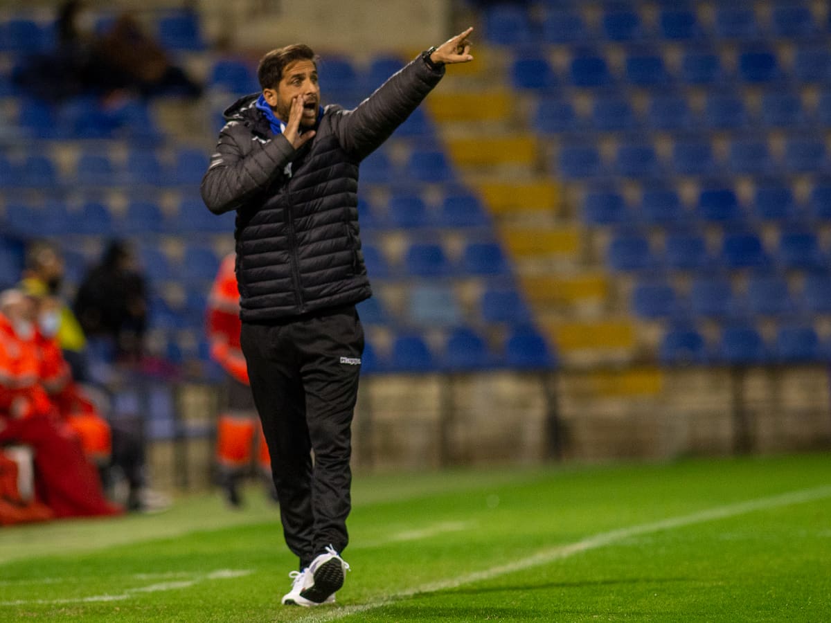 Sergio Mora, entrenador del Hércules - Rueda de prensa previa al partido ante el Alzira