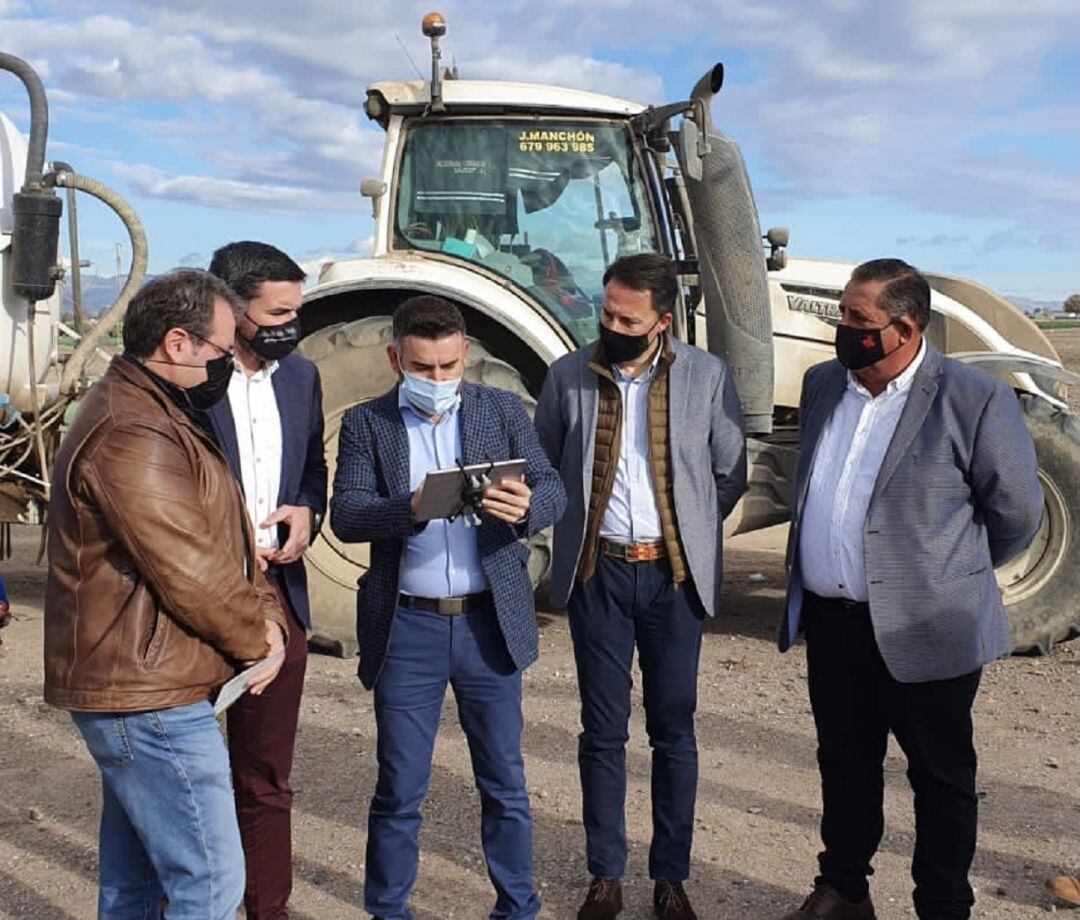 Visita a una finca agrícola en Lorca