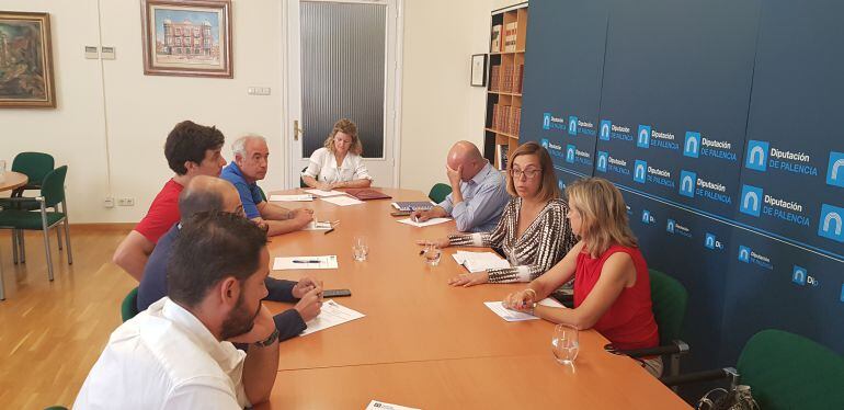 Junta dee Gobierno Local en la Diputación de Palencia