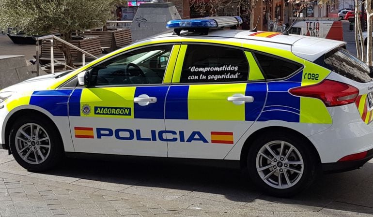 Vehículo de la policía municipal de Alcorcón