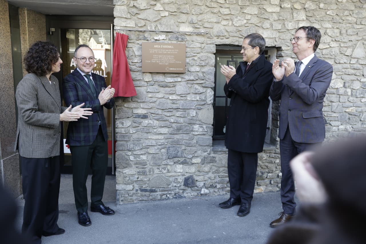 Inauguració de l&#039;Arca d&#039;Aixovall, la residència social de Creu Roja a l&#039;antic hotel Peralba