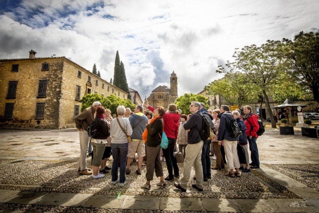 Grupo de Turistas en Úbeda