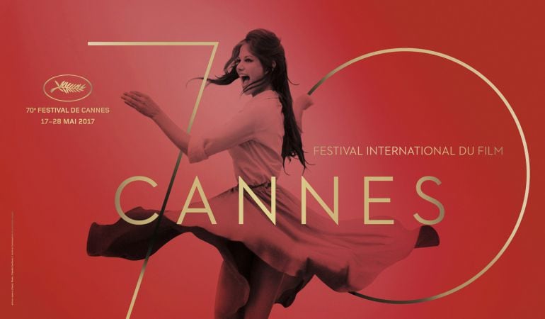 El cartel oficial de la 70ª edición de Cannes.