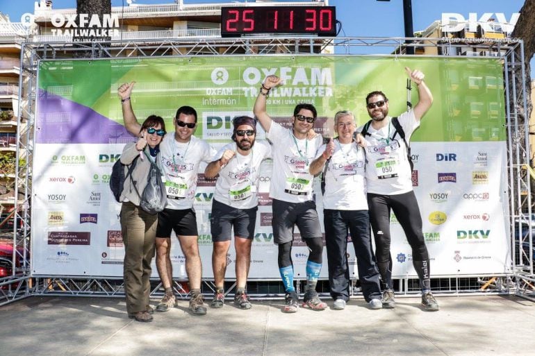 Los 6 componentes del &#039;Ala 100 km&#039;, tras la prueba