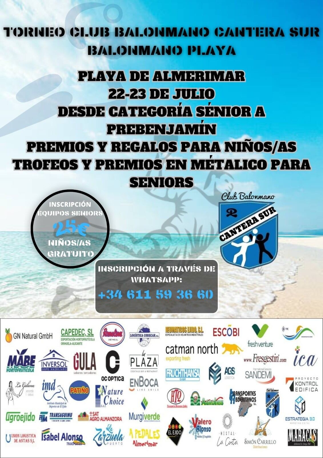 Cartel de un torneo que se hace clásico.