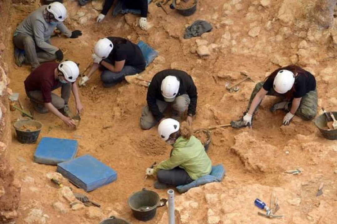 Yacimiento en Atapuerca