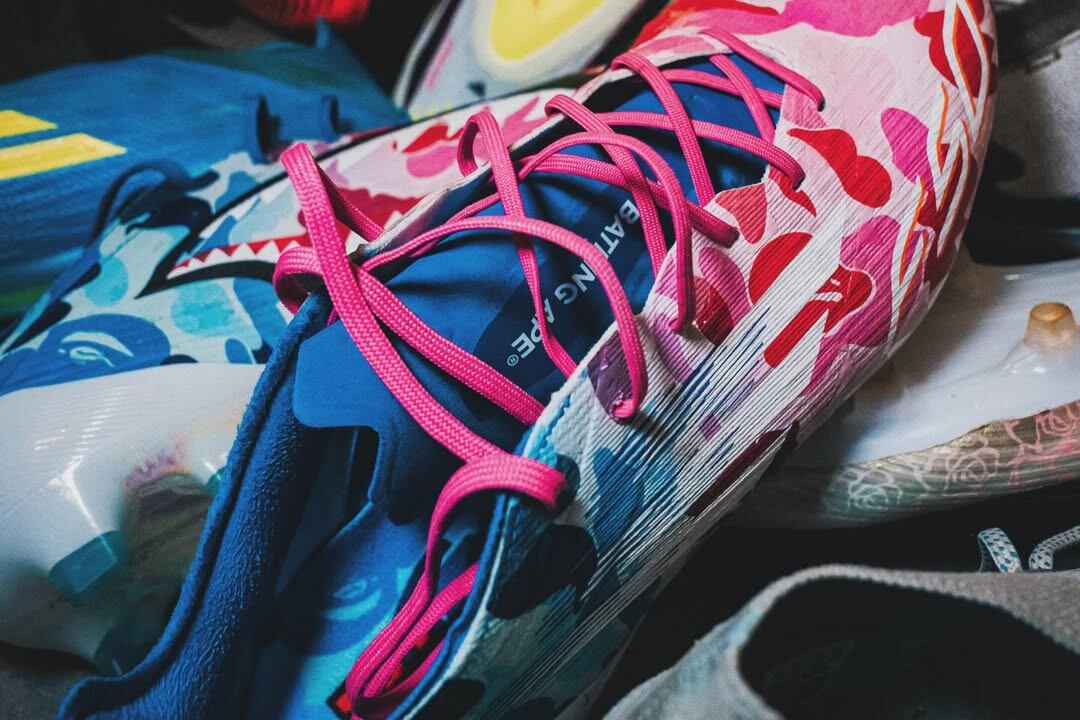 Miguel ha publicado sus botas en sus redes sociales después del Granada-Almería.