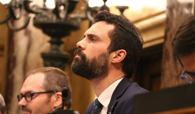 El president del Parlament, Roger Torrent.