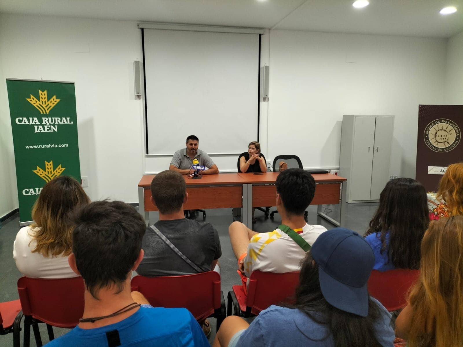 Momento de la intervención de Marco Antonio Bernal