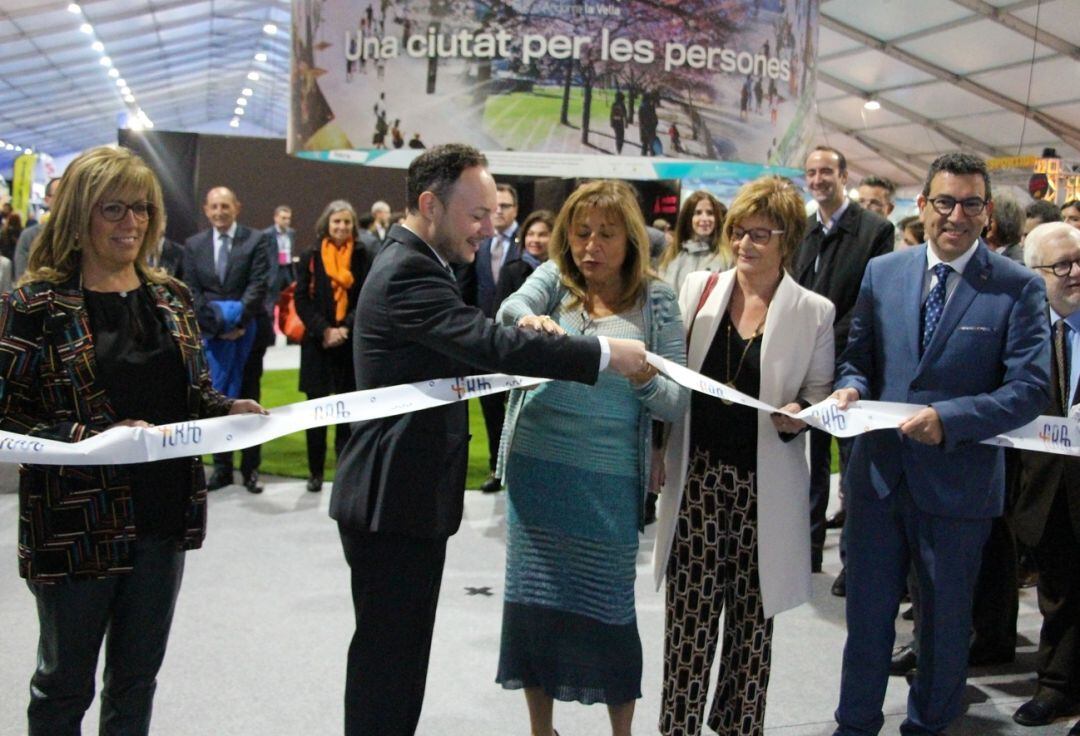 Inauguració de l'edició de l'any passat de la Fira d'Andorra la Vella.