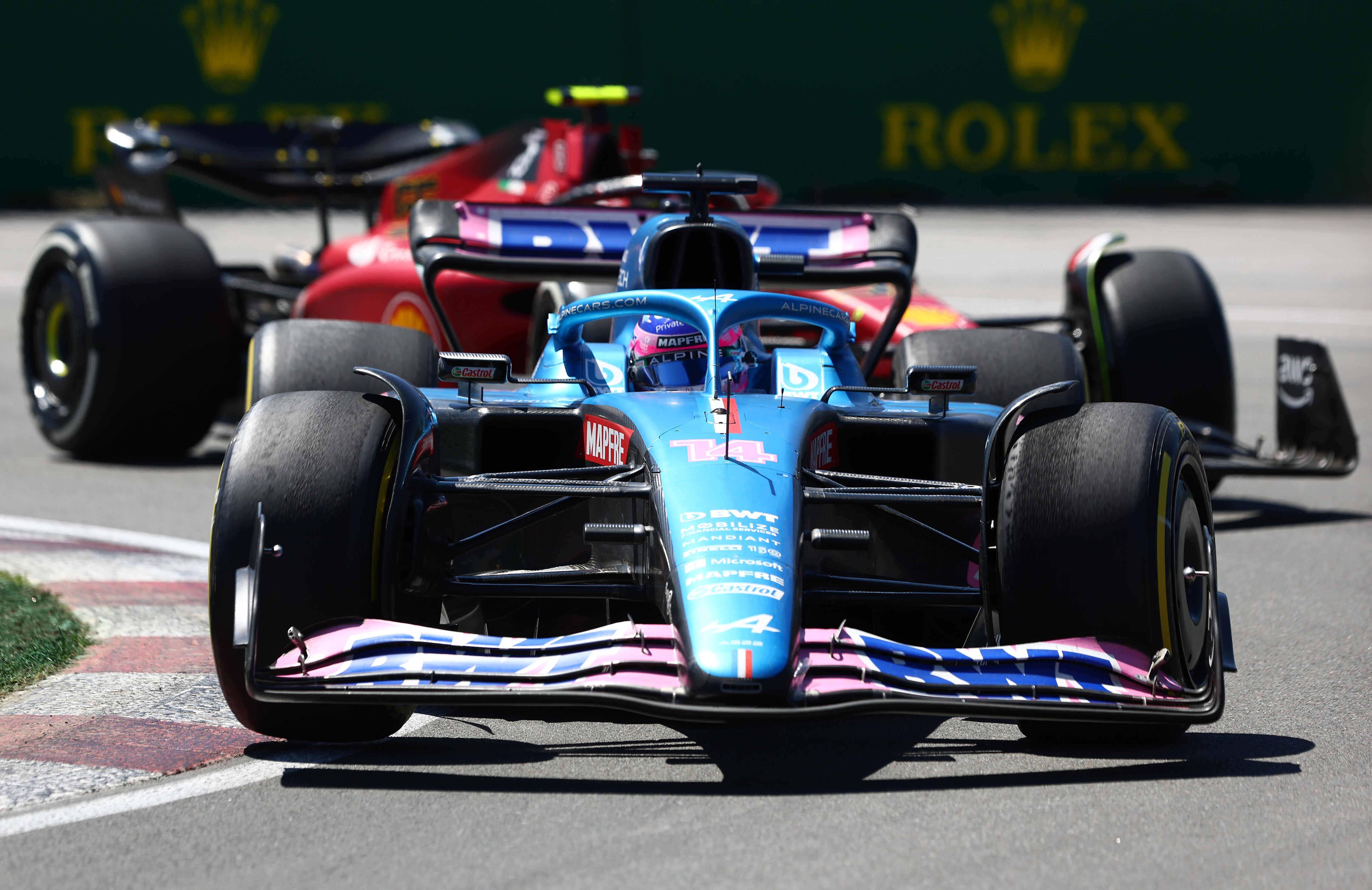 Fernando Alonso, durante el GP de Canadá